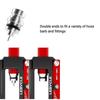 Juscycling Bike Hydraulic Disc Brake Hose Line Cutter and Needle Barb Driver Tool, Bicycle Hose Cutting Machine Compatible with Shimano, SRAM Hose, with 2 Spare Blades and Pushing Needles view 4