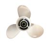 Yoofosun F9.9 F15 F20 9.9hp 15hp RH Boat Prop 8 Tooth Aluminum Propeller for Yamaha Outboard Motor Engine 9 1/4x12 view 3