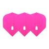 LSTYLE L1 Standard Dart Flights  PRO KAMI  Neon Pink  1 Set (3 Flights)  Pre-Molded view 2