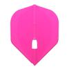 LSTYLE L1 Standard Dart Flights  PRO KAMI  Neon Pink  1 Set (3 Flights)  Pre-Molded view 3