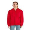 Lane Seven Unisex Premium Full-Zip Hooded Sweatshirt M RED view 1