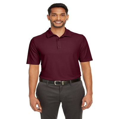 Core 365 Men's Fusion ChromaSoft Pique Polo S Burgundy