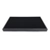 144 Foam Insert Ring Display Tray (Black Tray, Black Foam) - 1 Pack (14 x 8 x 1) Merchandising/ Jewelry Display/ Organizer/ Multi Purpose Tray view 3
