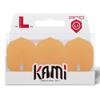 LSTYLE L1 Standard Dart Flights  PRO KAMI  Neon Orange  1 Set (3 Flights)  Pre-Molded view 1