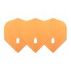 LSTYLE L1 Standard Dart Flights  PRO KAMI  Neon Orange  1 Set (3 Flights)  Pre-Molded view 2