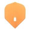 LSTYLE L1 Standard Dart Flights  PRO KAMI  Neon Orange  1 Set (3 Flights)  Pre-Molded view 3