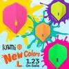 LSTYLE L1 Standard Dart Flights  PRO KAMI  Neon Orange  1 Set (3 Flights)  Pre-Molded view 4