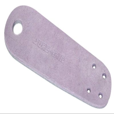 Sure-Grip Leather Roller Skate Toe Guards - Durable Protection & Universal Fit - Comes in Options - Ideal for Skating Maintenance & Personalization - Sold in Pairs (Light Purple)