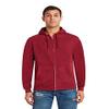 Lane Seven Unisex Premium Full-Zip Hooded Sweatshirt S Burgundy view 1