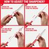 Fino Edge Serrated Knife Sharpener Rod - Retractable Diamond Sharpening Rod - Ultra Portable Diamond Knife Sharpener Rod - Mini Pocket Sharpener for Outdoor Hunting Fishing (FE-RDSR) view 4