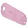 Sure-Grip Leather Roller Skate Toe Guards - Durable Protection & Universal Fit - Comes in Options - Ideal for Skating Maintenance & Personalization - Sold in Pairs (Light Pink) view 1