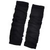 Flybloom Women'S Knitted Gloves Winter Warm Arm Gloves Half Finger Arm Gloves(Black) view 1
