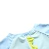 Baby Toddler Boys Two Pieces Swimsuit Set Swimwear Dinosaur Bathing Suit Rash Guards with Hat UPF 50+ (Navy, 0-3 Months) view 4