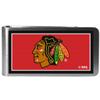 Siskiyou Sports NHL Chicago Blackhawks Weekend Wallet & Color Money Clip, Black, One Size view 4