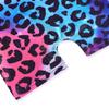 HOZIY Girls, Little Kid Gymnastics Leotards With Shorts 4t 5t Rainbow Leopard Print Dance Outfits view 3