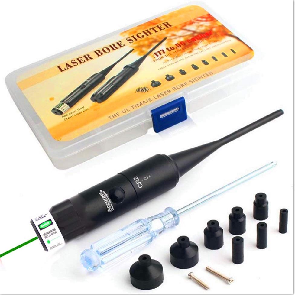 AKFIRE Multifunctional Green Laser Adjustment-Free calibrator Zero Reset for .22 to .50