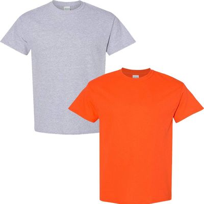 Gildan Men's Classic, 2-Pack XL-Sportgrey-Orange