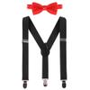 1st Birthday Outfit Boy Baby WILD ONE 1/2 First Second 2nd Birthday Diaper Cover Pants Bloomers Suspender Bowtie Gentleman Party Cake Smash Party Photo Shoot Mouse Red 3-24 Months view 3