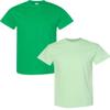 Gildan Men's Heavy Cotton Short Sleeve T Shirt, 2-Pack XL-Irish-Mint view 1