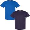 Gildan Men's Heavy Cotton Short Sleeve T Shirt, 2-Pack 2XL-Royal-BlackBerry view 1
