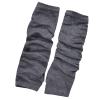 Flybloom Women'S Knitted Gloves Winter Warm Arm Gloves Half Finger Arm Gloves(Light Grey) view 1