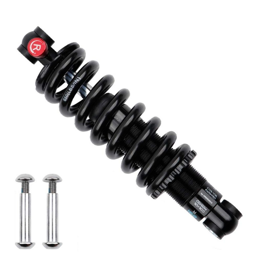 LvTu Mountain Bike Shock Absorber 125/150/165/190 Mm LvTu Rear Spring for Scooter Folding Electric (Size : 190mm/650Lbs)