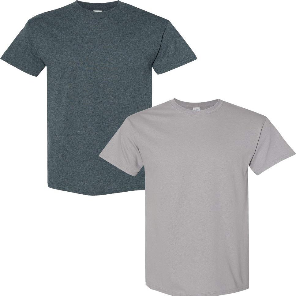 Gildan Men's Classic, 2-Pack 2XL-DarkHeather-Gravel