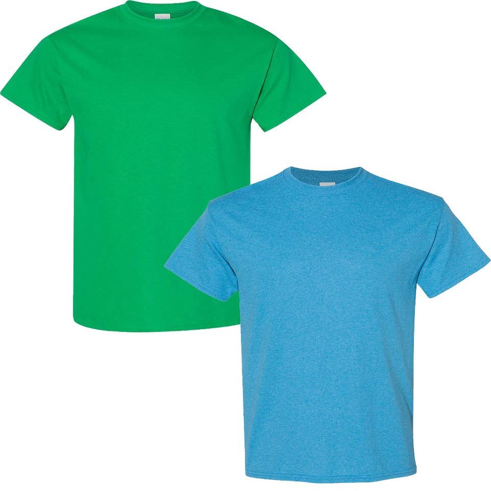 Gildan Men's Classic, 2-Pack 2XL-Irish-HeatherSapphire