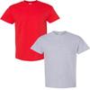 Gildan Men's Classic, 2-Pack MED-Red-Sportgrey view 1
