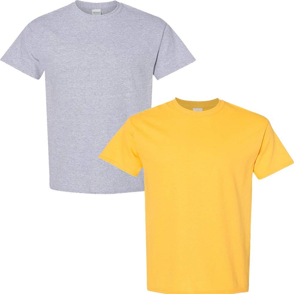 Gildan Men's Classic, 2-Pack XL-Sportgrey-Daisy