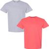Gildan Men's Classic, 2-Pack XL-Sportgrey-Coral view 1