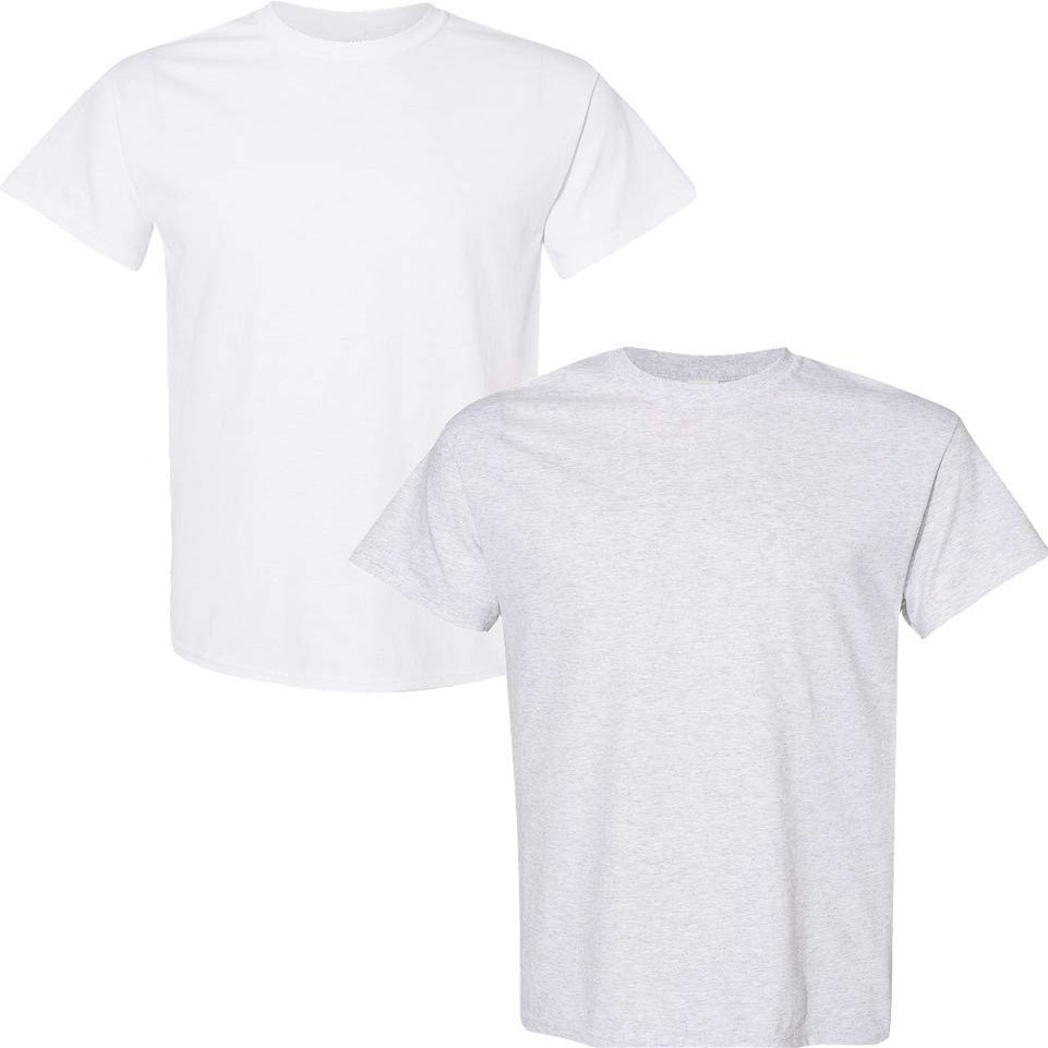 Gildan Men's Classic, 2-Pack 2XL-White-Ash