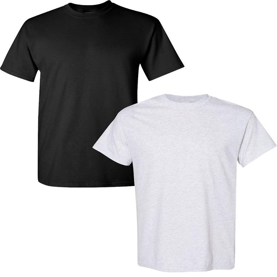 Gildan Men's Classic, 2-Pack MED-Black-Ash