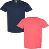 Gildan Men's Classic, 2-Pack 2XL-Navy-Coral view 1