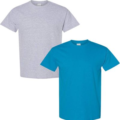 Gildan Men's Classic, 2-Pack XL-Sportgrey-Sapphire