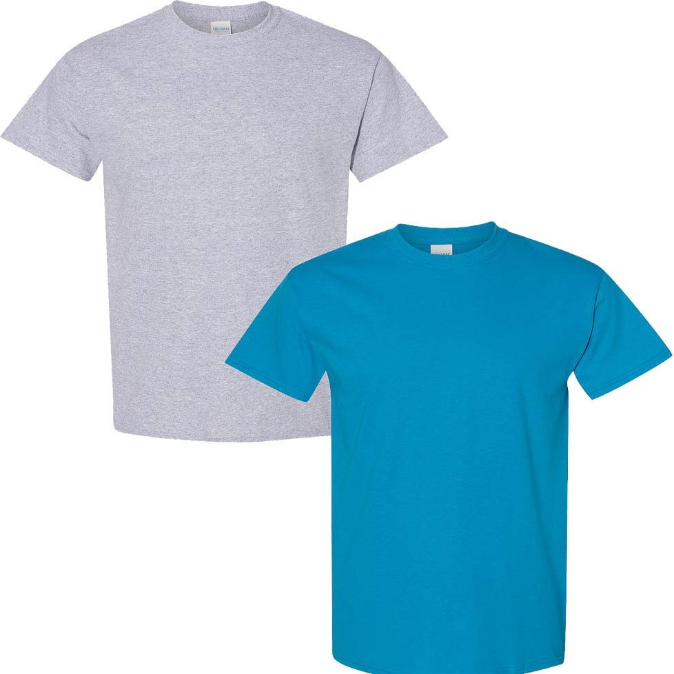 Gildan Men's Classic, 2-Pack XL-Sportgrey-Sapphire