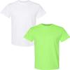 Gildan Men's Classic, 2-Pack SML-White-Neon view 1
