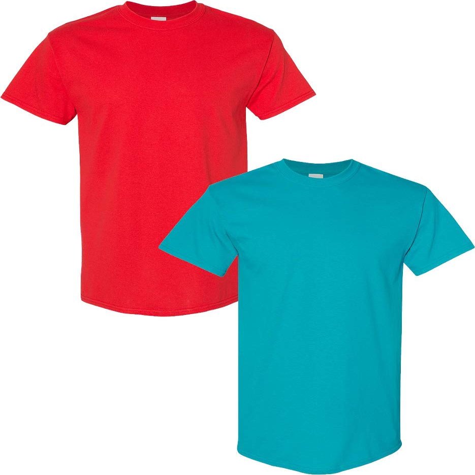 Gildan Men's Classic, 2-Pack 2XL-Red-Tropical