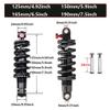 LvTu Mountain Bike Shock Absorber 125/150/165/190 Mm Rear Spring for Scooter Folding Electric (Size : 165mm/650Lbs) view 2