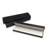 1 Qty - Premium Midnight-Black Textured Bracelet/Watch Jewelry Box w/matching Ribbon Gift Packer included view 3