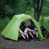 2 People Lightweight Backpacking Tent 210T Ripstop 4 Season Dome Tent Double Layers PU 3000mm Water Resistant with Footprint for Camping Hiking - C view 1