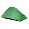 2 People Lightweight Backpacking Tent 210T Ripstop 4 Season Dome Tent Double Layers PU 3000mm Water Resistant with Footprint for Camping Hiking - C view 2
