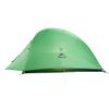 2 People Lightweight Backpacking Tent 210T Ripstop 4 Season Dome Tent Double Layers PU 3000mm Water Resistant with Footprint for Camping Hiking - C view 3