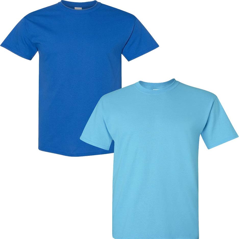 Gildan Men's Classic, 2-Pack MED-Royal-Sky
