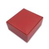1 Qty - Premium Macaw-Red Textured Combination Jewelry Box w/matching Ribbon Gift Packer included view 2
