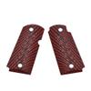 BESTWEST G10 Grips for Kimber Micro Carry 9 9mm, OPS Starburst Texture - Red/Black view 1