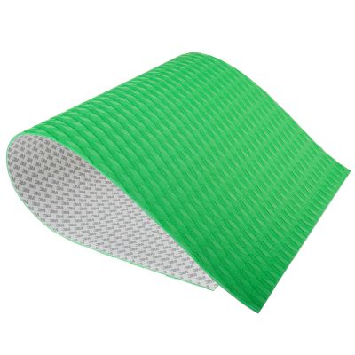 Amarine Made 20"X20" Universal Non-Slip Traction Pad Deck Grip Mat with Trimmable EVA Sheet Adhesive for Boat Decks, Kayaks, Surfboards,Skimboards (Green)