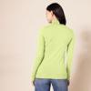 Amazon Essentials Women's Classic-Fit Lightweight Long-Sleeve Turtleneck Sweater (Available in Plus Size), Lime Green, Large view 3