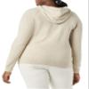 Amazon Essentials Women's Soft Touch Hooded Pullover Sweater, Beige, X-Large view 2