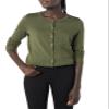 Amazon Essentials Women's Lightweight Crewneck Cardigan Sweater (Available in Plus Size), Olive, Medium view 1